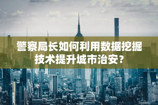 警察局长如何利用数据挖掘技术提升城市治安？