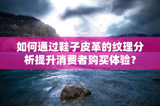 如何通过鞋子皮革的纹理分析提升消费者购买体验？