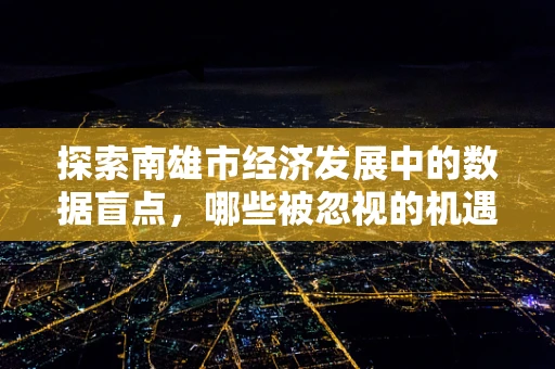 探索南雄市经济发展中的数据盲点，哪些被忽视的机遇正待发掘？