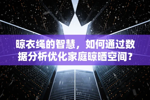 晾衣绳的智慧，如何通过数据分析优化家庭晾晒空间？