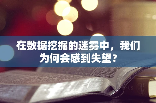 在数据挖掘的迷雾中，我们为何会感到失望？