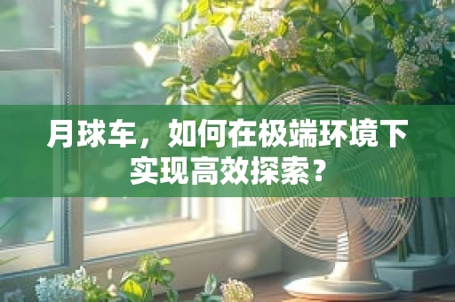 月球车，如何在极端环境下实现高效探索？