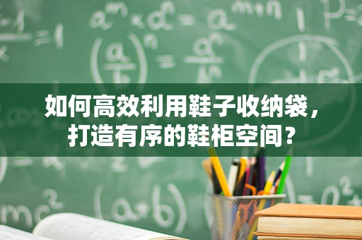 如何高效利用鞋子收纳袋，打造有序的鞋柜空间？