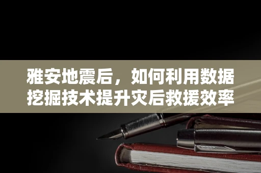 雅安地震后，如何利用数据挖掘技术提升灾后救援效率？