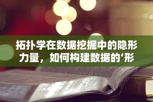 拓扑学在数据挖掘中的隐形力量，如何构建数据的‘形状’认知？