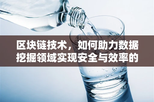 区块链技术，如何助力数据挖掘领域实现安全与效率的双重飞跃？