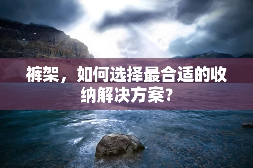 裤架，如何选择最合适的收纳解决方案？