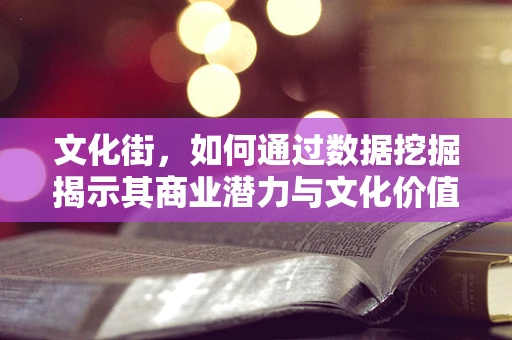 文化街，如何通过数据挖掘揭示其商业潜力与文化价值？