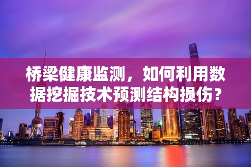 桥梁健康监测，如何利用数据挖掘技术预测结构损伤？