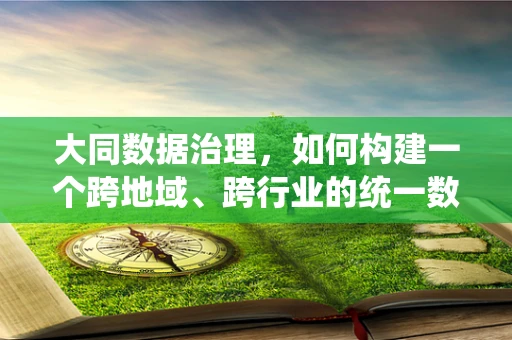 大同数据治理，如何构建一个跨地域、跨行业的统一数据平台？